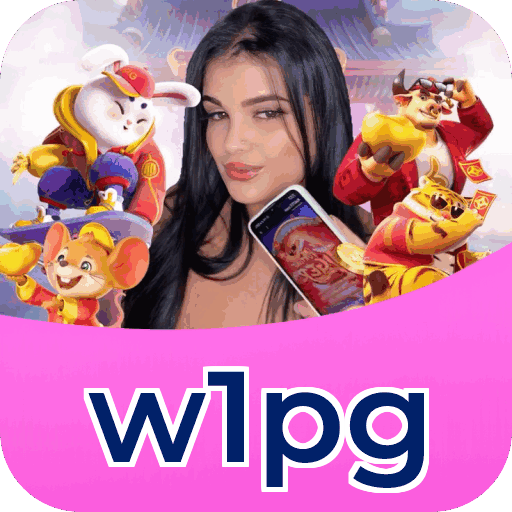Interface do aplicativo w1pg mostrando jogos disponíveis no iOS e Android